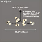 Modern Tree Branch Ceiling Light Fixture Seus Lighting