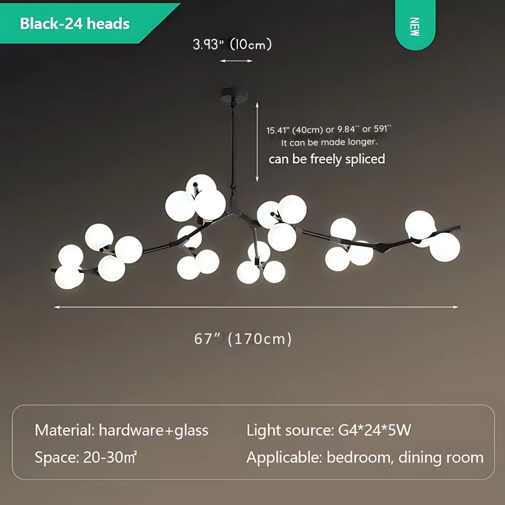 Modern Tree Branch Ceiling Light Fixture Seus Lighting
