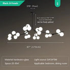 Modern Tree Branch Ceiling Light Fixture Seus Lighting