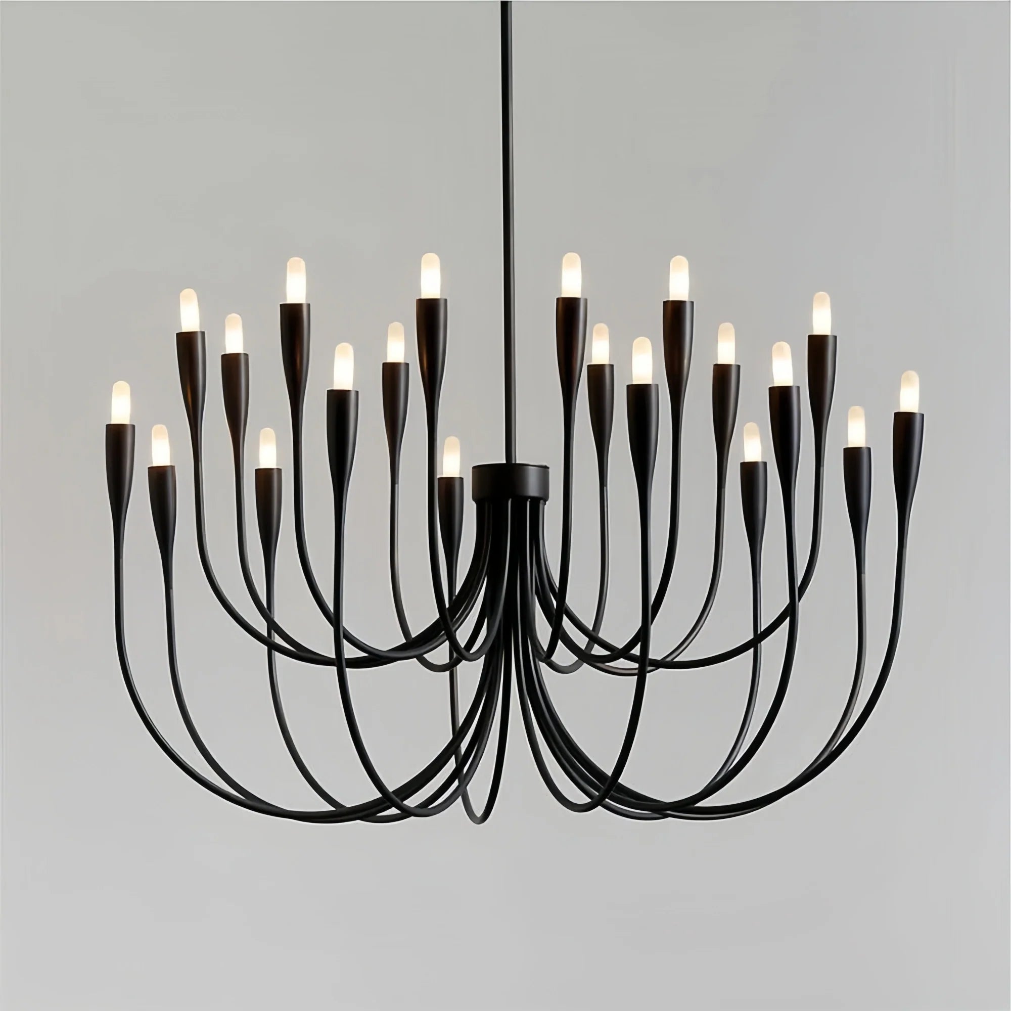 Liona Large Brass Candelabra Chandelier Light-