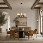 Livia Modern Alabaster Hanging Light Fixtures - D680Blushlighting