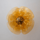 Living Room/Dining Room Chandelier – Artisan Murano Style Petal Cascade - PinkØ55 cm / 8 LightsBlushlighting