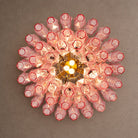 Living/Dining Room Chandelier – Artisan Murano Style Virelle Cascade - Copper + Blush Pink5-Tier / Ø 21.7 in × H 25.6 inBlushlighting