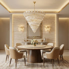 Lladro Seasons Chandelier - SunriseLargeBlushlighting