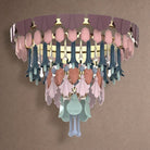 Lladro Seasons Chandelier - WinterLargeBlushlighting