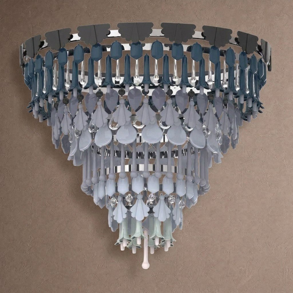 Lladro Seasons Chandelier - WinterLargeBlushlighting