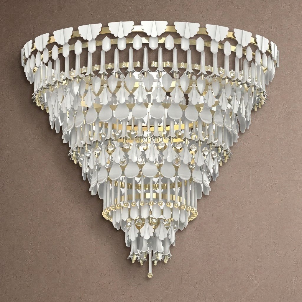 Lladro Seasons Chandelier - SunriseLargeBlushlighting
