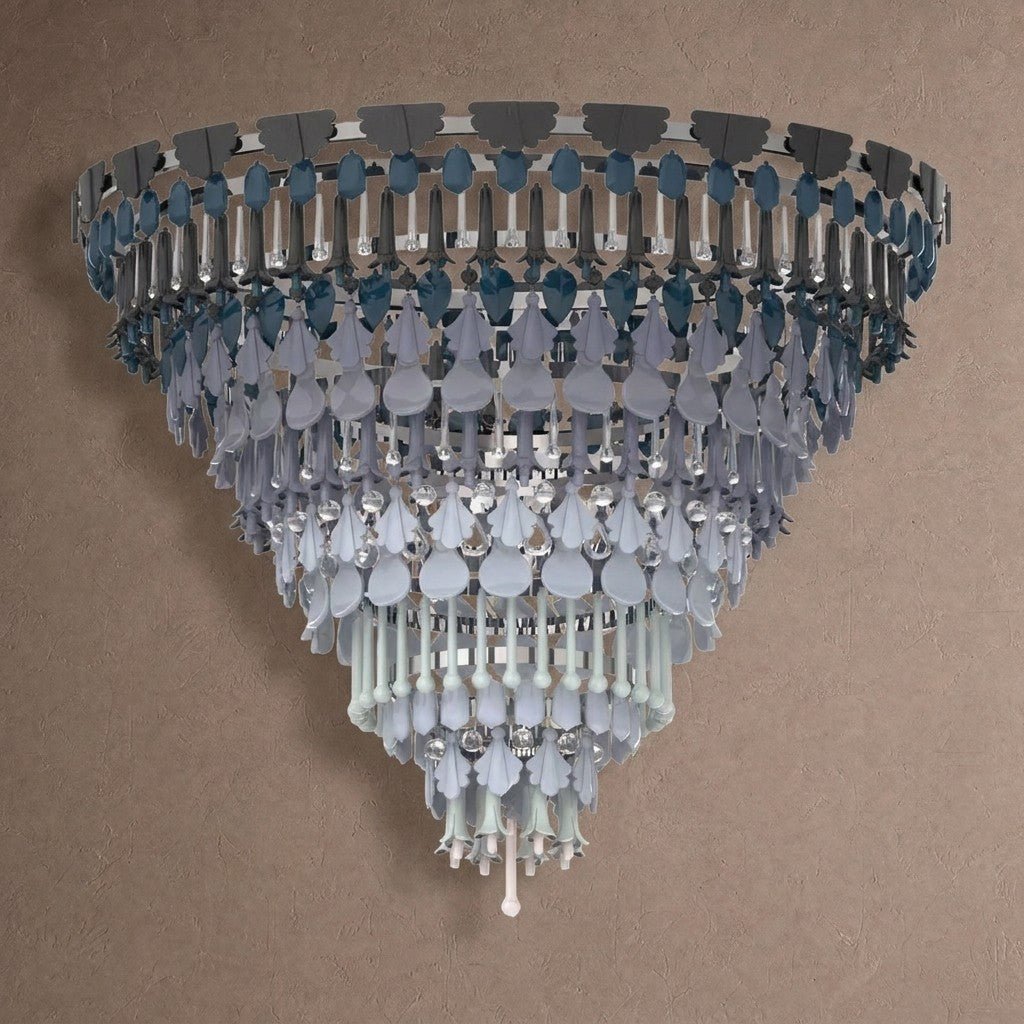 Lladro Seasons Chandelier - WinterLargeBlushlighting