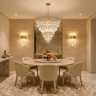 Lladro Seasons Chandelier - SunriseLargeBlushlighting