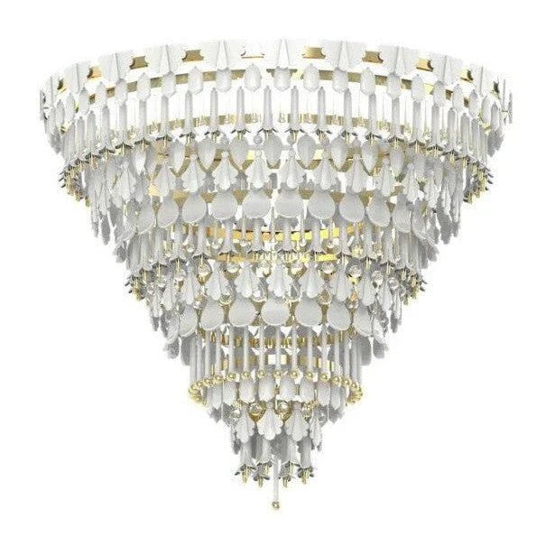 Lladro Seasons Chandelier - SunriseLargeBlushlighting