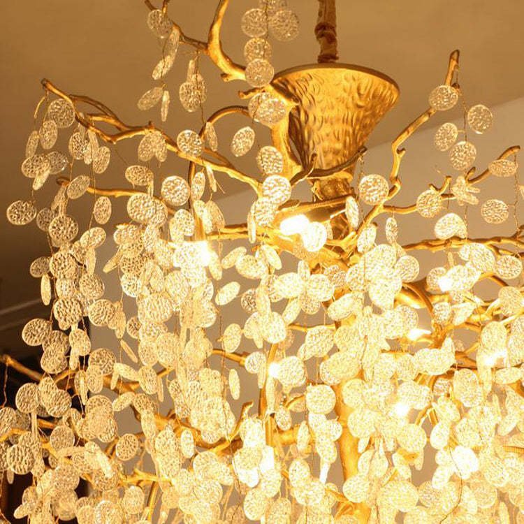 Long Vine Staircase Chandelier 78.7" 110"-Blushlighting-Blushlighting