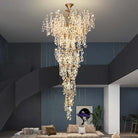Long Vine Staircase Chandelier 78.7" 110"-Blushlighting-Blushlighting