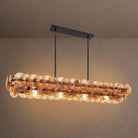 Loren Linear Chandelier - L 54" x W 14" x H 8"AmberBronzeBlushlighting