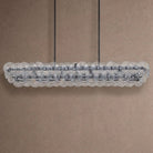 Loren Linear Chandelier - L 54" x W 14" x H 8"GreenBrassBlushlighting