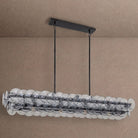 Loren Linear Chandelier - L 54" x W 14" x H 8"ClearBronzeBlushlighting