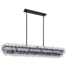 Loren Linear Chandelier - L 54" x W 14" x H 8"ClearBronzeBlushlighting