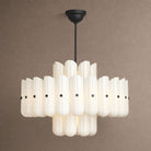 Lorna LED Double Tier Chandelier 25" 35" 46" - Bronze46"Blushlighting