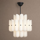 Lorna LED Double Tier Chandelier 25" 35" 46" - Bronze35"Blushlighting