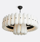 Lorna LED Double Tier Chandelier 25" 35" 46" - Bronze46"Blushlighting