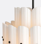 Lorna LED Double Tier Chandelier 25" 35" 46" - Polished Nickel25"Blushlighting