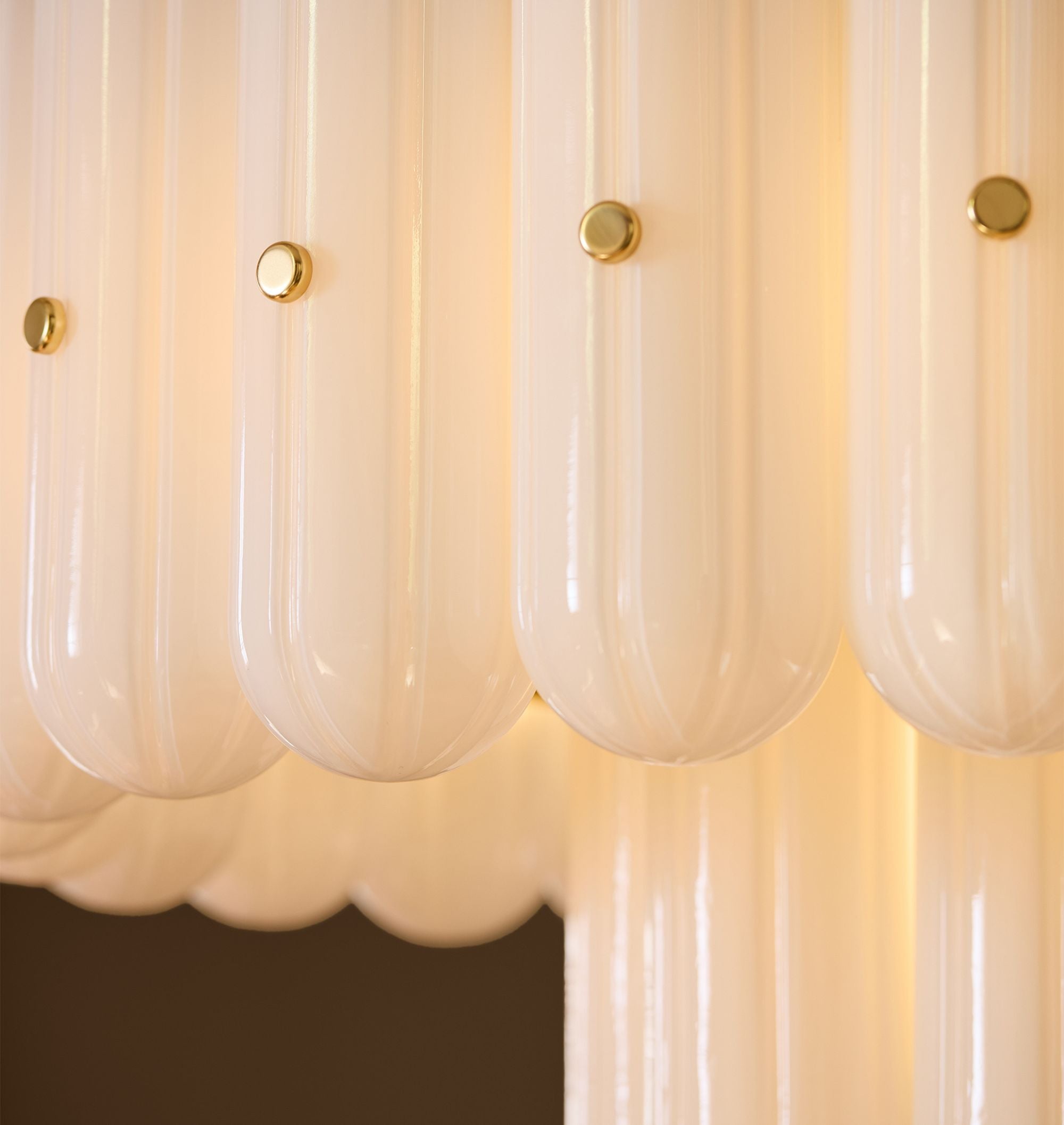 Lorna LED Double Tier Chandelier 25" 35" 46"-Chandelier-Blushlighting-Blushlighting