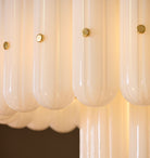 Lorna LED Double Tier Chandelier 25" 35" 46"-Chandelier-Blushlighting-Blushlighting