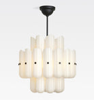 Lorna LED Double Tier Chandelier 25" 35" 46"-Chandelier-Blushlighting-Bronze-35"-Blushlighting