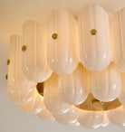 Lorna LED Double Tier Flush Mount 25" - BronzeBlushlighting