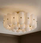 Lorna LED Double Tier Flush Mount 25" - BronzeBlushlighting