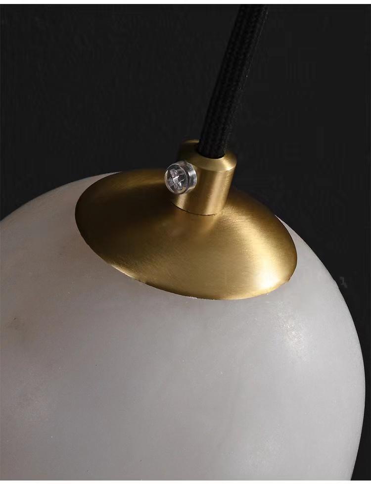 Louise Modern Alabaster Wall Sconce - Blushlighting