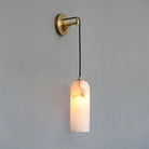 Louise Modern Alabaster Wall Sconce - Blushlighting