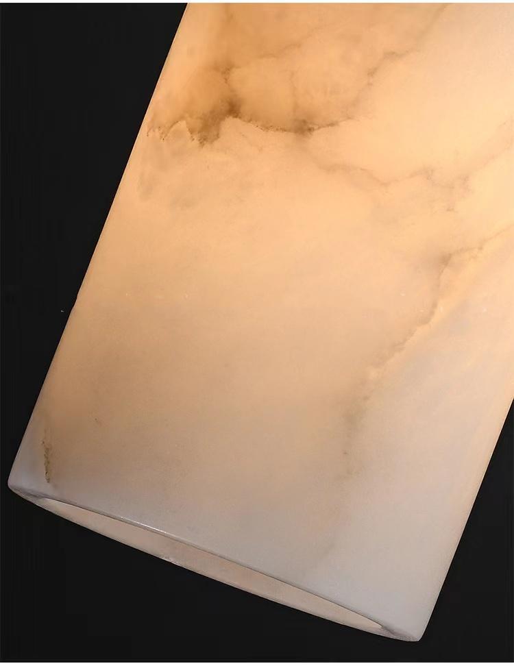 Louise Modern Alabaster Wall Sconce - Blushlighting