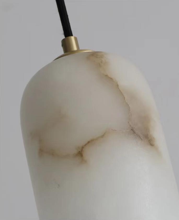 Louise Modern Alabaster Wall Sconce - Blushlighting