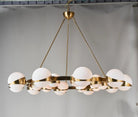 Lucca Sputnik Chandelier - LargeBlushlighting
