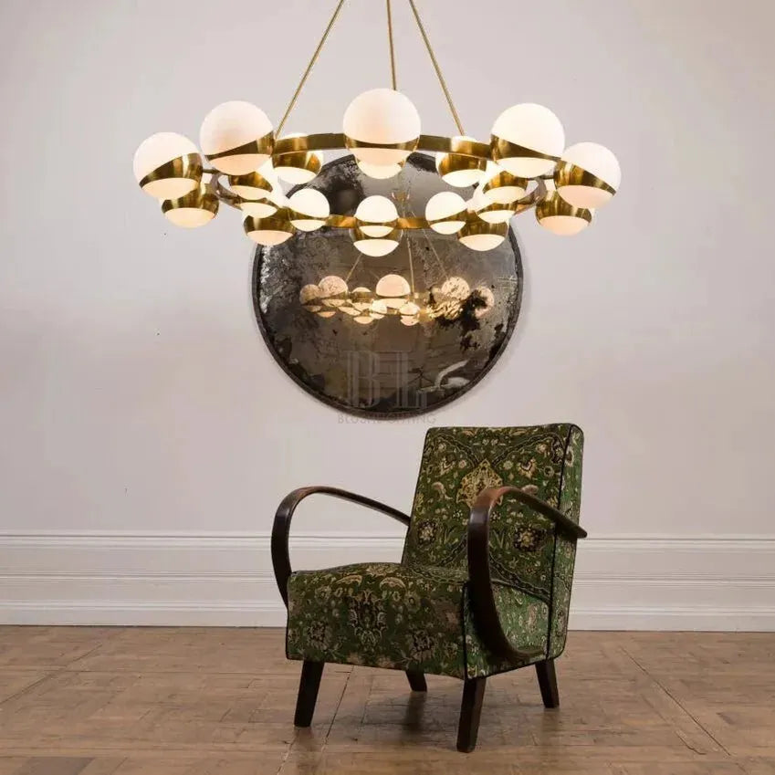 Lucca Sputnik Chandelier-Chandelier-Blushlighting-Blushlighting