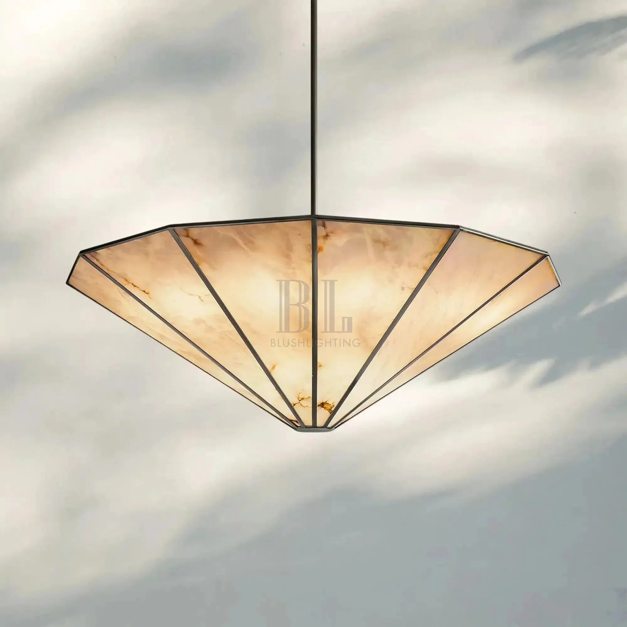Lucette Round Chandelier - Blushlighting