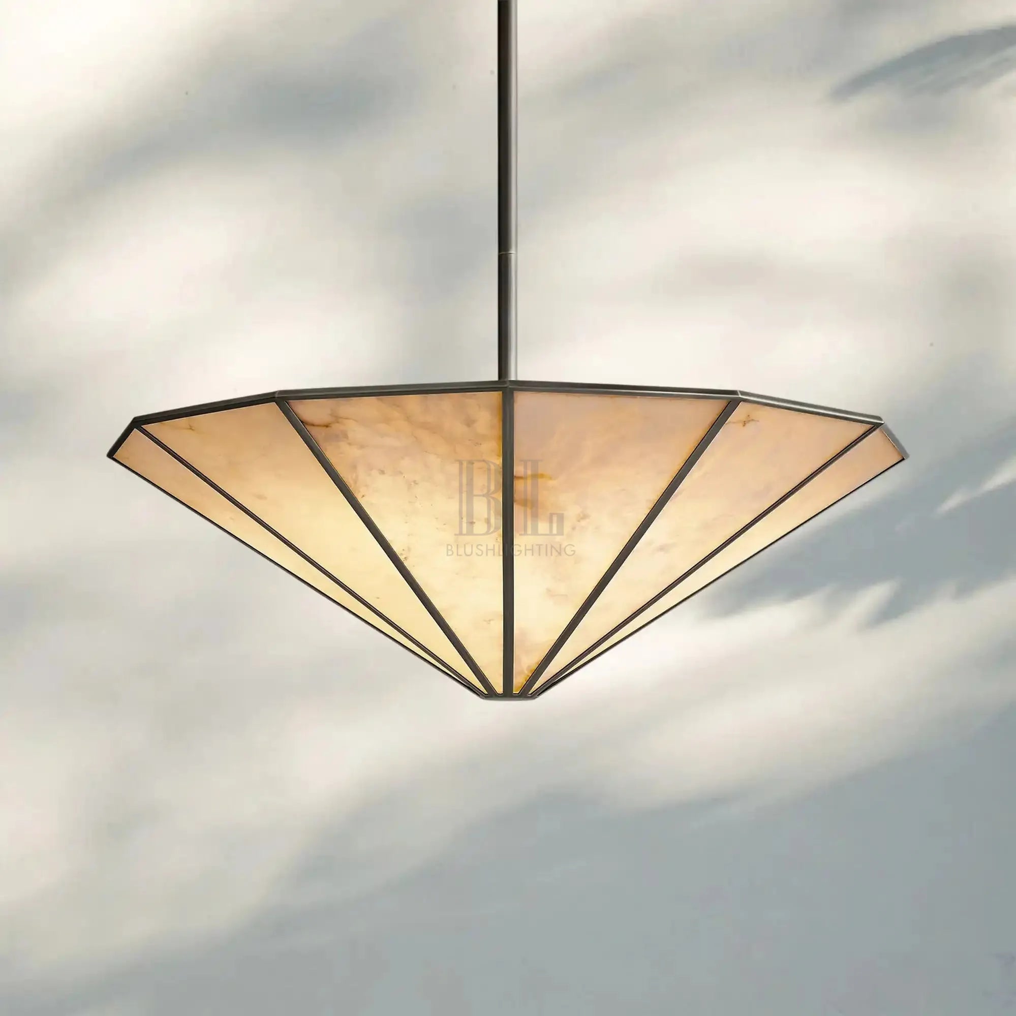Lucette Round Chandelier - Blushlighting