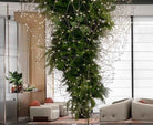 Lucia Tree Branch Chandelier for Foyer - Deep Golden BrownBlushlighting