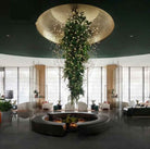 Lucia Tree Branch Chandelier for Foyer - Deep Golden BrownBlushlighting