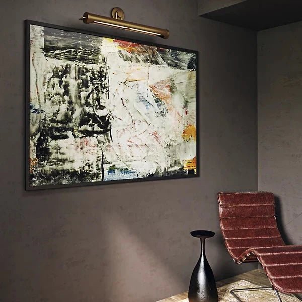Lukins Picture Light - Brass20"WBlushlighting