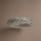 Lumina Crystal Pendant Chandelier - Ø31.5" × H4.9" (Ø80 × H12.5 cm)Blushlighting