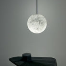 Luna Alabaster Sphere Staircase Chandelier, Multi Pendant Light - 7.87" DBlushlighting
