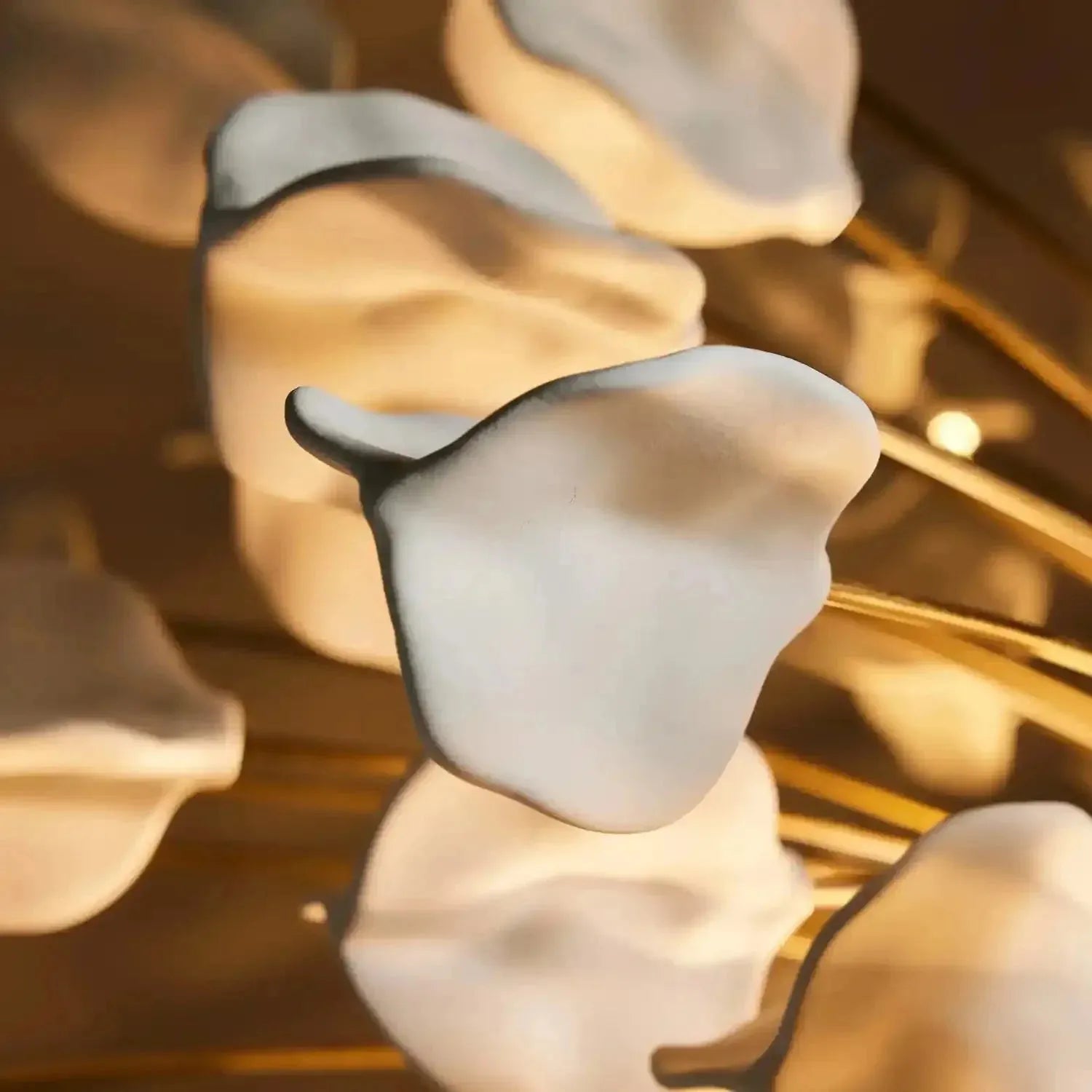 Lunaria Chandelier - BRASS / IVORYBlushlighting