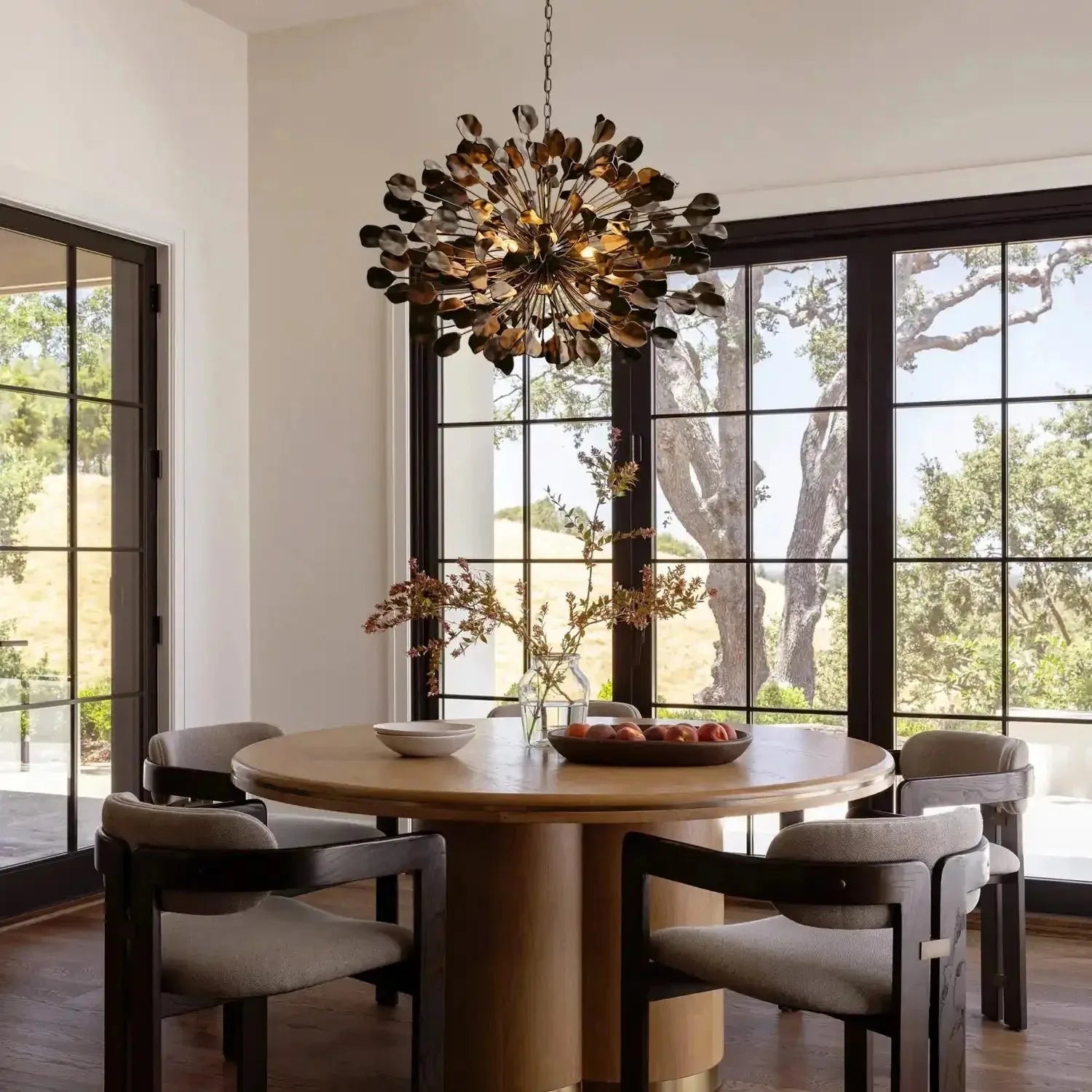 Lunaria Chandelier - BRASS / IVORYBlushlighting