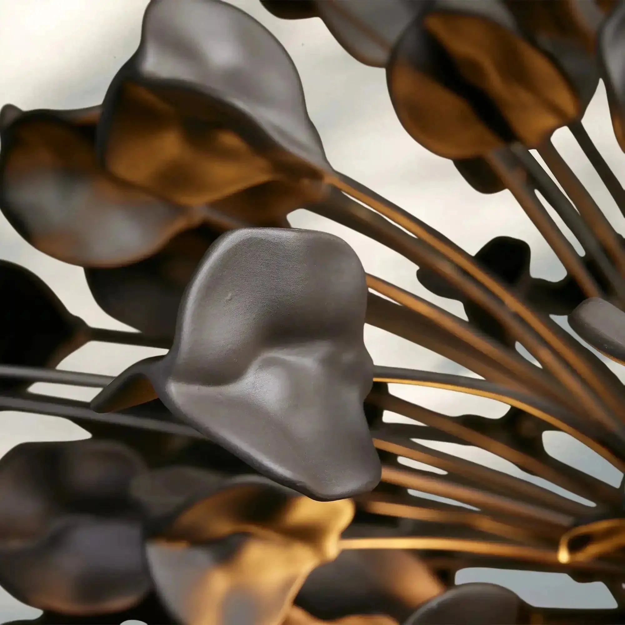 Lunaria Chandelier - BRASS / IVORYBlushlighting