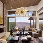 Lunaria Chandelier - BRONZE / EBONYBlushlighting