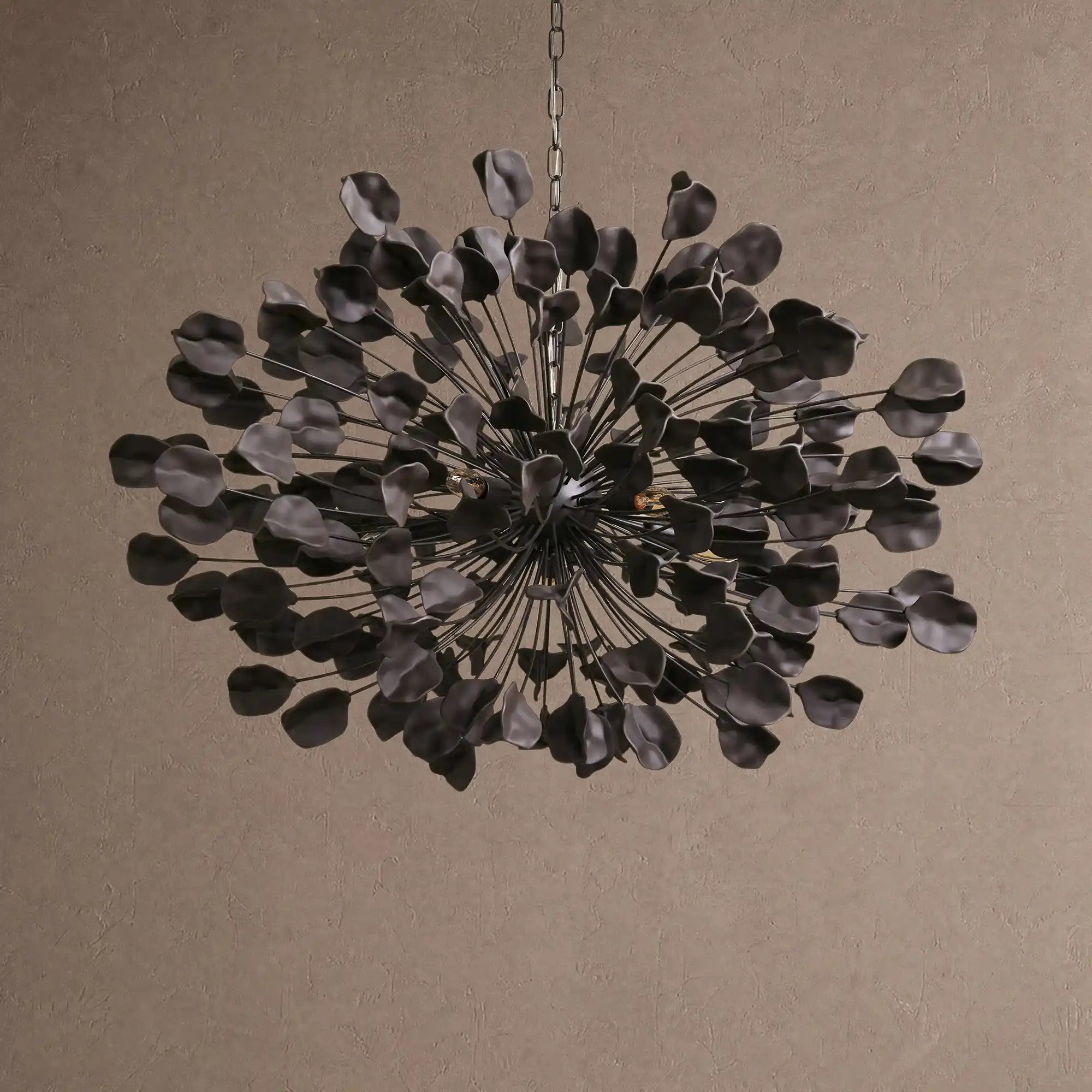 Lunaria Chandelier - BLACK / EBONYBlushlighting
