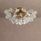 Lunaria Flush Mount - Brass / IvoryBlushlighting