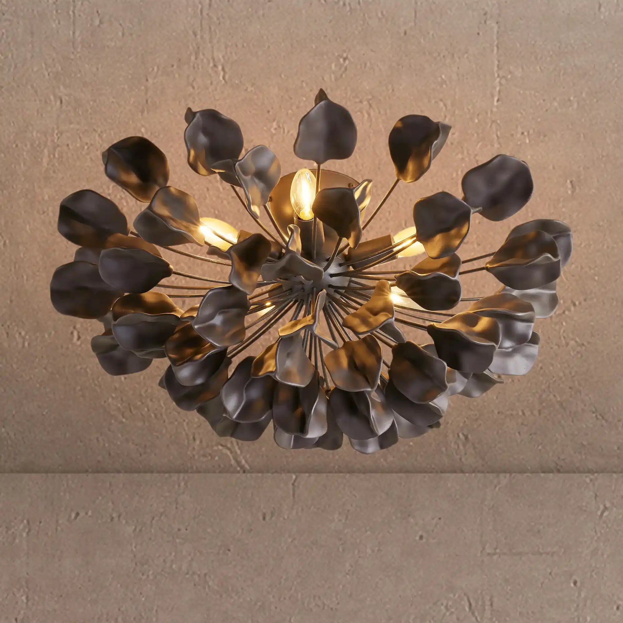 Lunaria Flush Mount - BLACK / EBONYBlushlighting