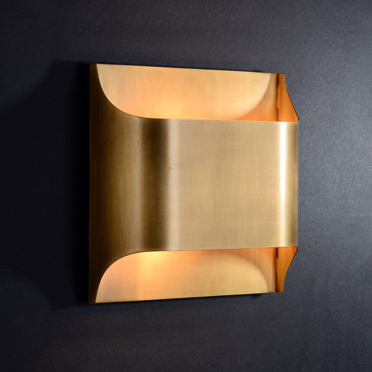 Luther Double Lights Wall Sconce Bronze - BrassBlushlighting